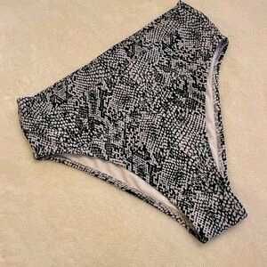 xhilaration Snakeskin Print Bikini Bottoms