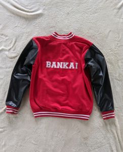 Red Bankai Cool Varsity Unisex Jacket