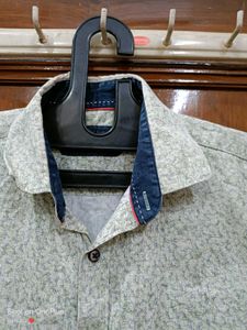 Men's Light Green Casual Shirt