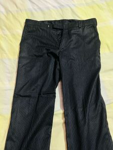 Men's Pinstripe Trousers Pants