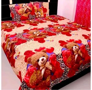 King Size Cotton Bedsheet (New)