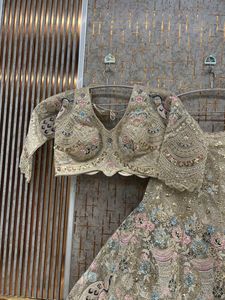 Embellished Peacock Lehenga Choli Set