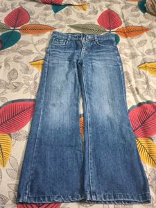 Classic Blue Flare Jeans