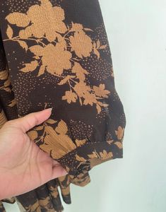 Floral Print Duster Shrug