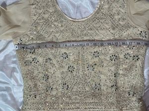 Elegant Cream Sharara Set