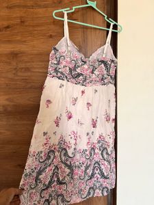 Floral Print Mini Dress
