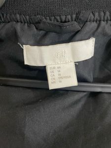 H&amp;M black Bomber Jacket