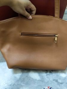 Stylish Brown Tote Bag