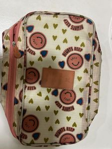 Cute Smiley Face Travel Pouch