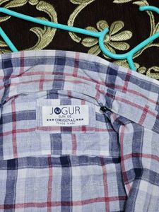 Men's Plaid Button-Down Shirt