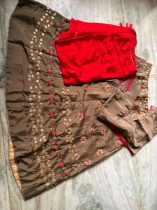Embroidered Lehenga Choli Set