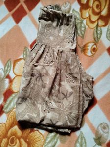 Trendy Floral Print Pants