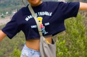 Bart Simpson Crop Top