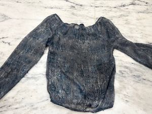 Georgette Net Top