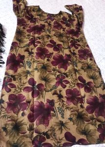 new silk saree with kurti set