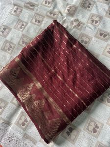 Seematti brown saree