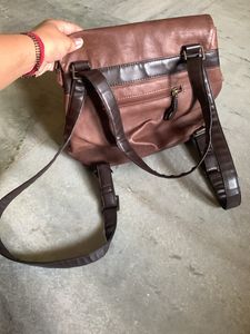 Leather Bag(sling+backpack) Drop⏰