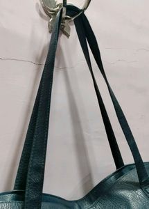 Stylish Dark Teal Tote Bag
