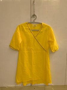 Bright Yellow Kurta
