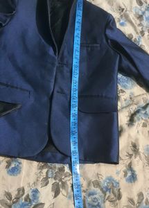 Beautiful kids boy blue suit