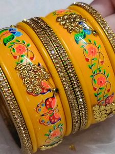 Vibrant Butterfly & Floral Bangles