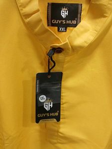 Men's Yellow Kurta