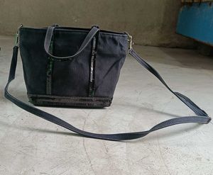 Vanessa Bruno – Authentic Original Bag Sparkly Bla