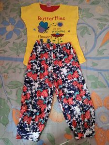 Beautiful Top & Bottom 💕 For Girls