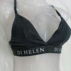 🪔 Black Di Helen Triangle Bra
