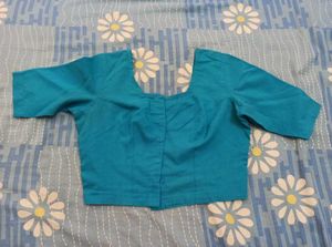 Turquoise Blue Blouse