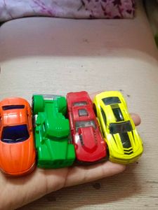 Set of 4 hot wheels Toy Cars