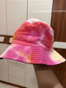 Tie-Dye Reversible Bucket Hat