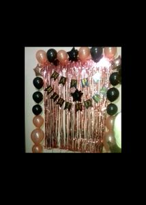 9Pcs Party Balloons Golden Latex Balloon