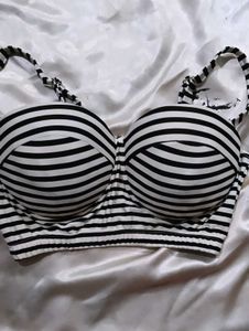 Striped Bikini Set