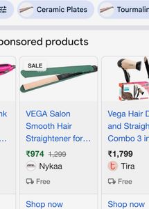 VEGA Hair Straightener