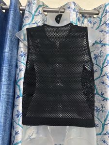 Lululemon Black Mesh Tank Top