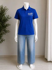 Blue Pinak Institute Polo T-Shirt | Unisex