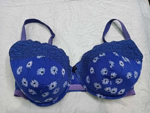 Charming🔥big pedded  Blue Floral Bra
