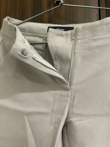 Chic Beige Straight Leg Pants