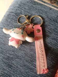 Hello Kitty Cinnamoroll Keychain