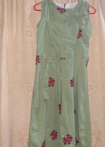 Chic Embroidered Dress