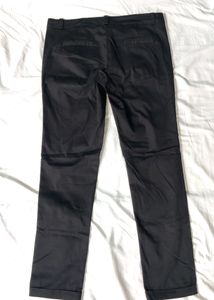Korean Made Slim Fit Black Trousers