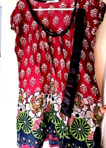 Zara Cute Floral Print Top XL size