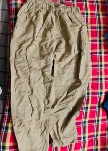 Relaxed Fit Casual Pants