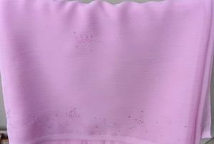 Elegant light pink saree