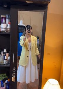 Light Yellow Blazer