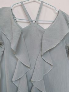 A Top With Designer Neck For Women