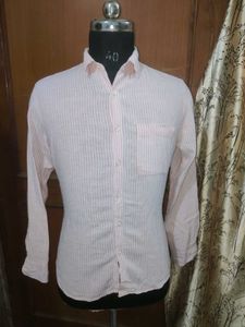 Men's Pink Striped Shirt