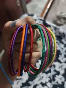 Vibrant Silk Thread Bangles