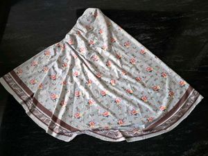 Elegant Floral Print Hijab Scarf